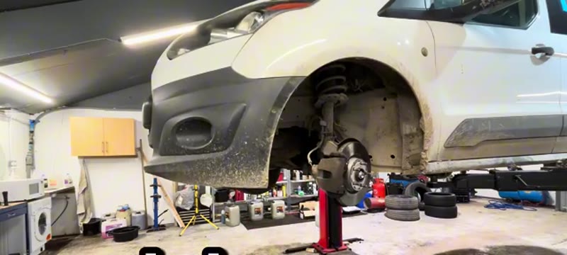 Refitting the lower arm into the hub and replacing the pinch bolt